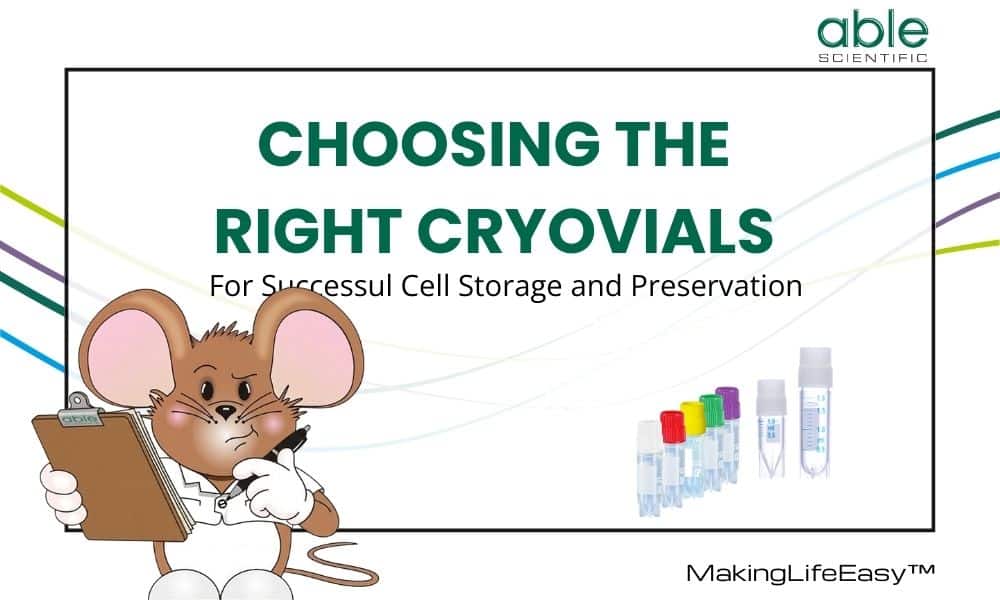 Choosing right cryovials